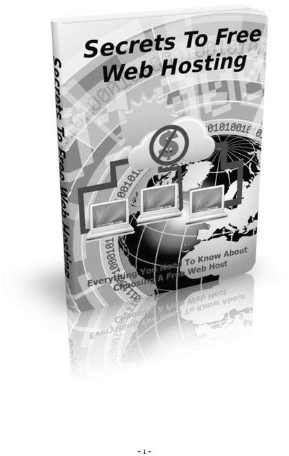 Product picture Get FREE Hosting for Your Website!